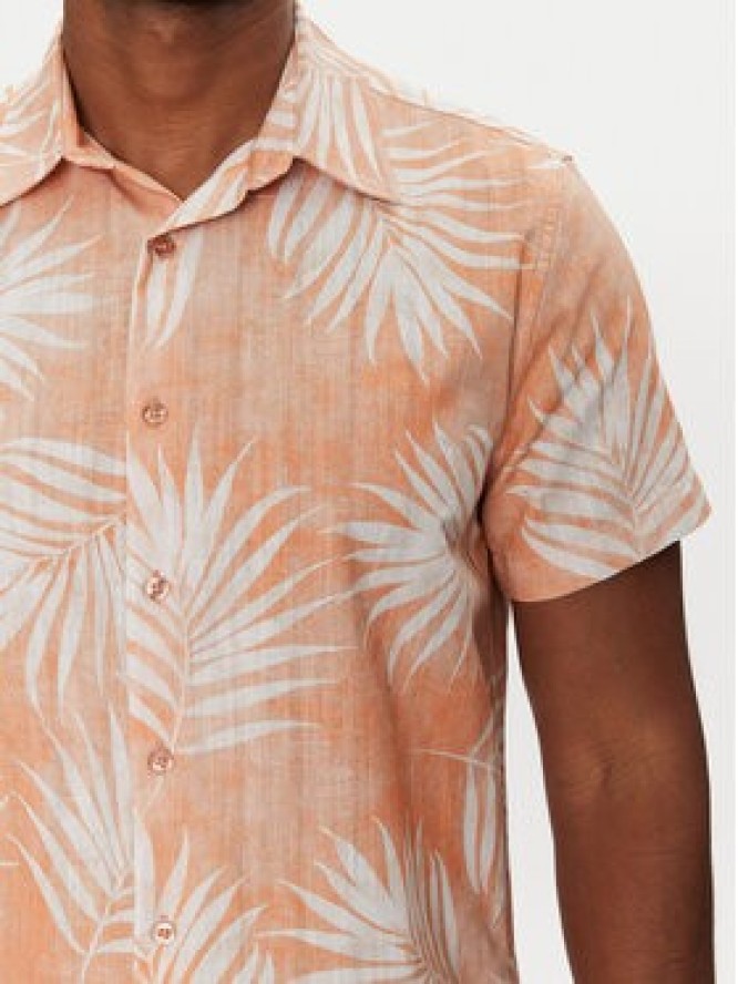 Guess Koszula M5GH68 WH3A0 Pomarańczowy Regular Fit