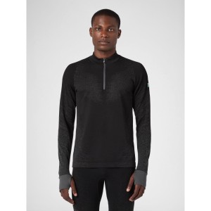 Exceleration Long-Sleeved Zip Up Running Shirt