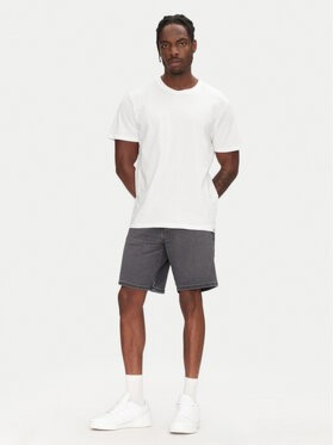 Wrangler Szorty jeansowe Frontier 112364834 Szary Relaxed Fit