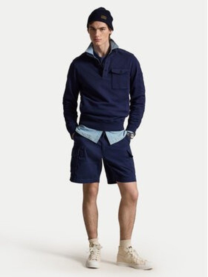 Polo Ralph Lauren Szorty materiałowe 710964027005 Granatowy Relaxed Fit