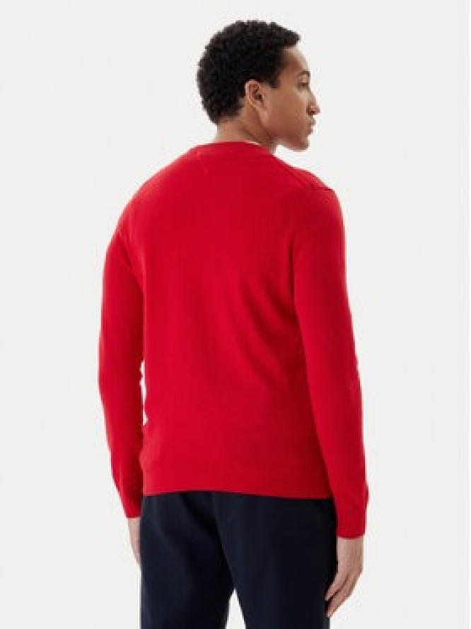 Tommy Hilfiger Sweter Essential Ssnl MW0MW39999 Czerwony Regular Fit