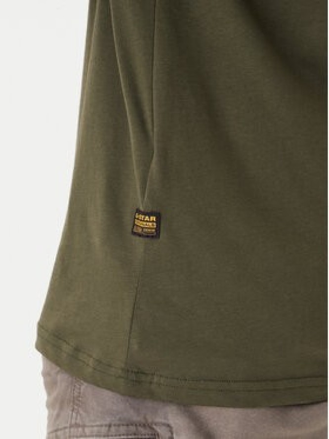 G-Star Raw T-Shirt Finger Print Burger D26041-C506 Biały Regular Fit