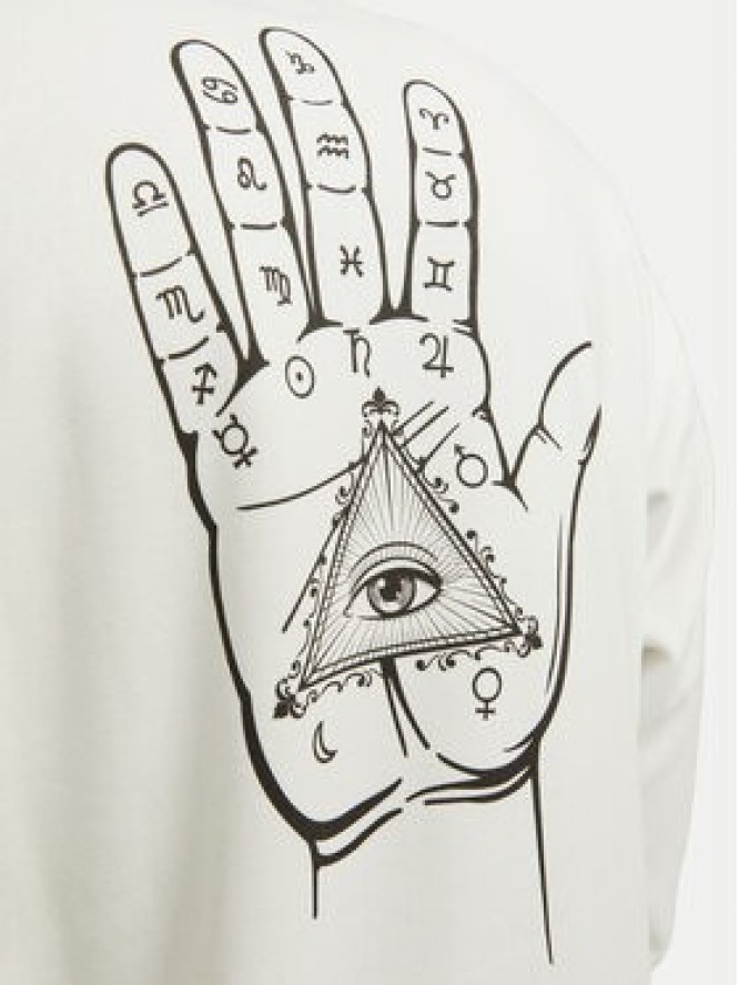 Jack & Jones Bluza Mystic 12257735 Biały Relaxed Fit