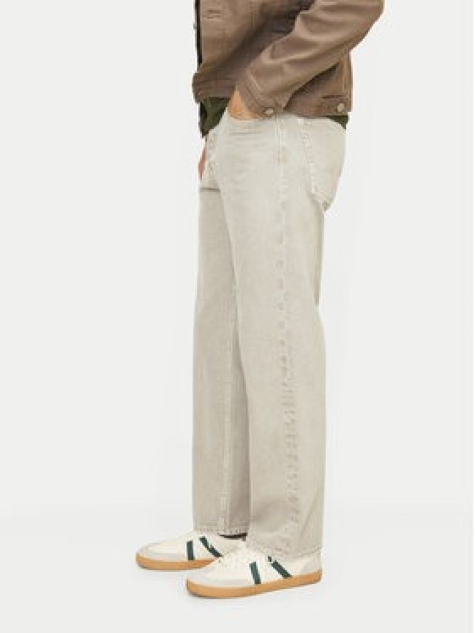 Jack & Jones Jeansy Eddie 12258833 Beżowy Loose Fit