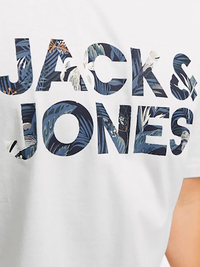 Jack & Jones Koszulka w kolorze białym rozmiar: XXL