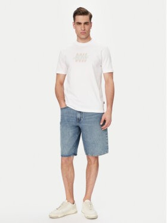 BOSS T-Shirt Bass 50561850 Biały Regular Fit