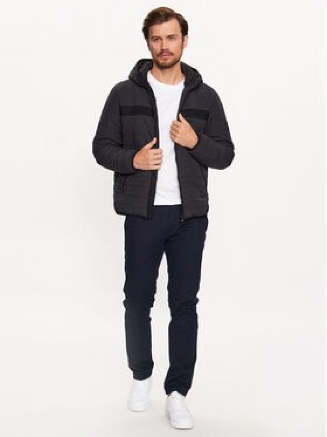 Tommy Hilfiger Kurtka przejściowa MW0MW31639 Czarny Regular Fit