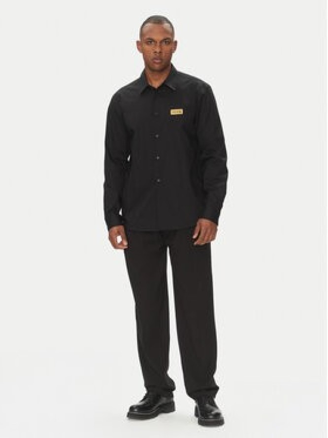 Versace Jeans Couture Koszula 78GALYR1 Czarny Slim Fit