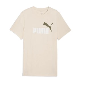 Koszulka na co dzień Męska Puma Ess 2 T-Shirt Logo Bawełna