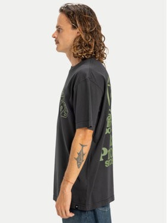 DC Shoes T-Shirt High Rollin EDYZT04367 Czarny Regular Fit