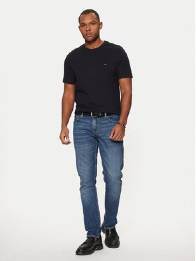 Tommy Hilfiger T-Shirt Essential MW0MW37267 Granatowy Regular Fit