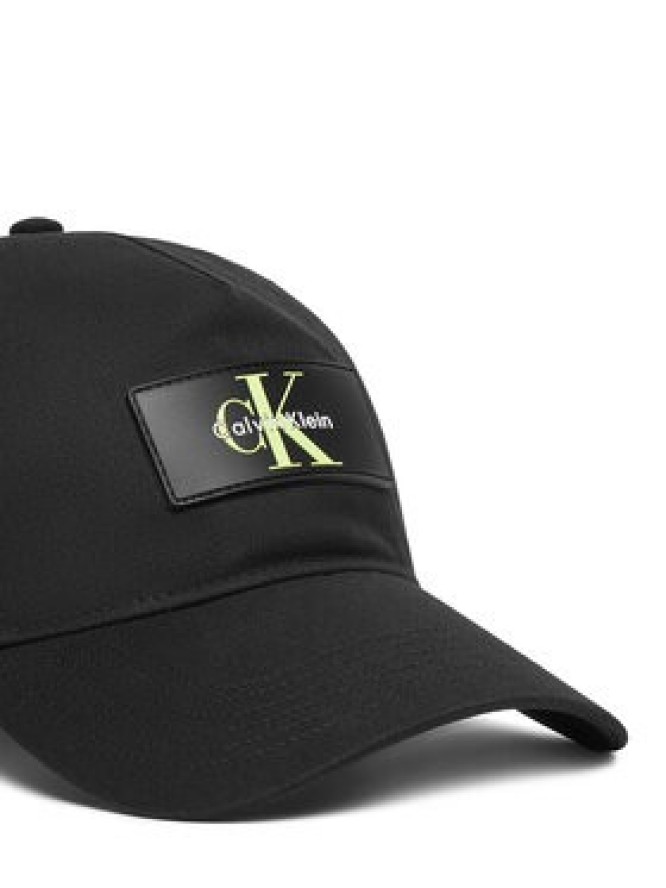 Calvin Klein Czapka z daszkiem Logo LV04D5042G Czarny