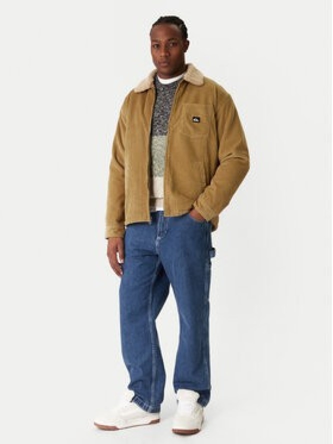 Quiksilver Kurtka przejściowa Dna Sherpa Harrington EQYJK04201 Beżowy Regular Fit