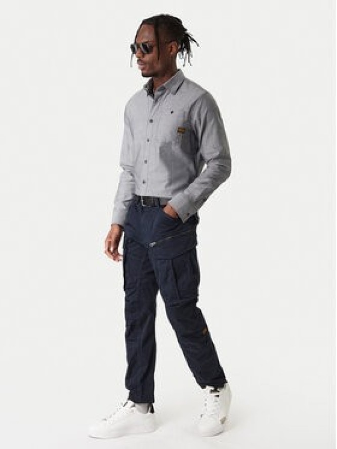 G-Star Raw Koszula Bristum 2.0 D23553 E071 Szary Slim Fit