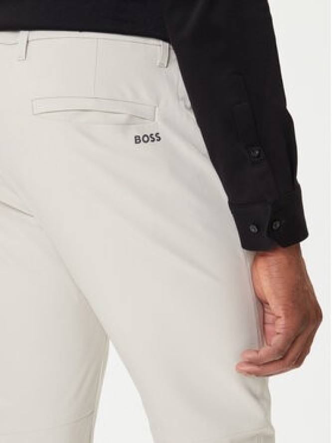 BOSS Spodnie materiałowe T_Commuter 50534303 Beżowy Slim Fit