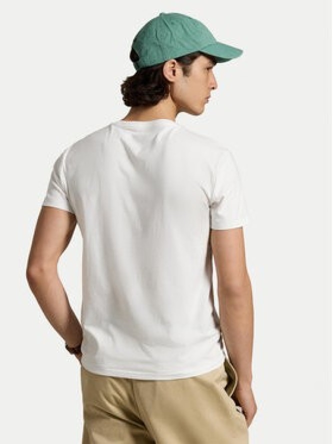 Polo Ralph Lauren T-Shirt 710680785 Biały Custom Slim Fit