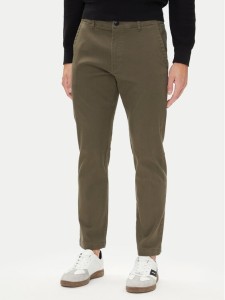 BOSS Chinosy Sanderson-L-2 50542986 Zielony Regular Fit