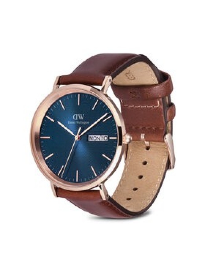 Daniel Wellington Zegarek Classic Day Display 40 DW00100830 Różowe złoto