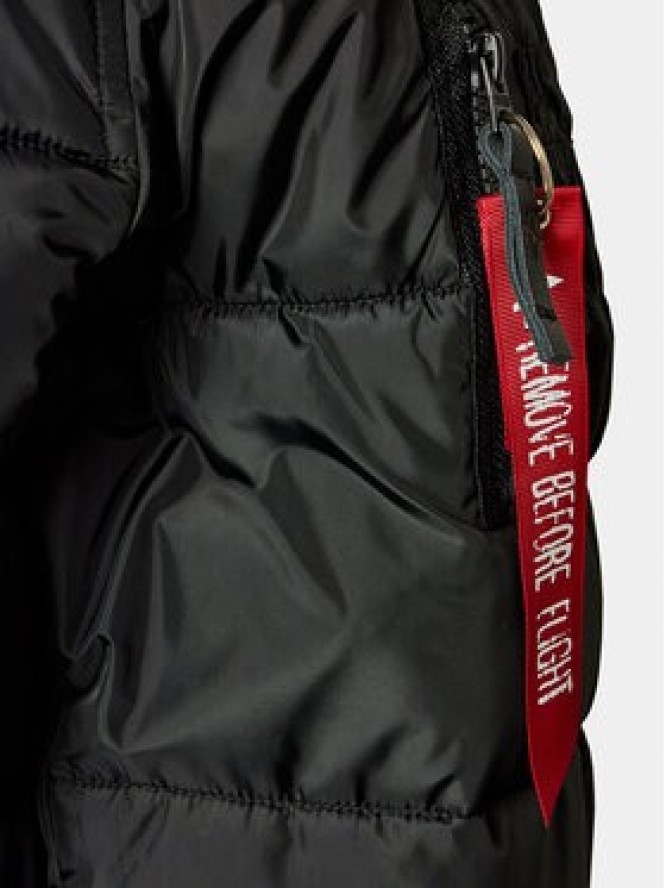 Alpha Industries Kurtka zimowa 118113 Czarny Regular Fit