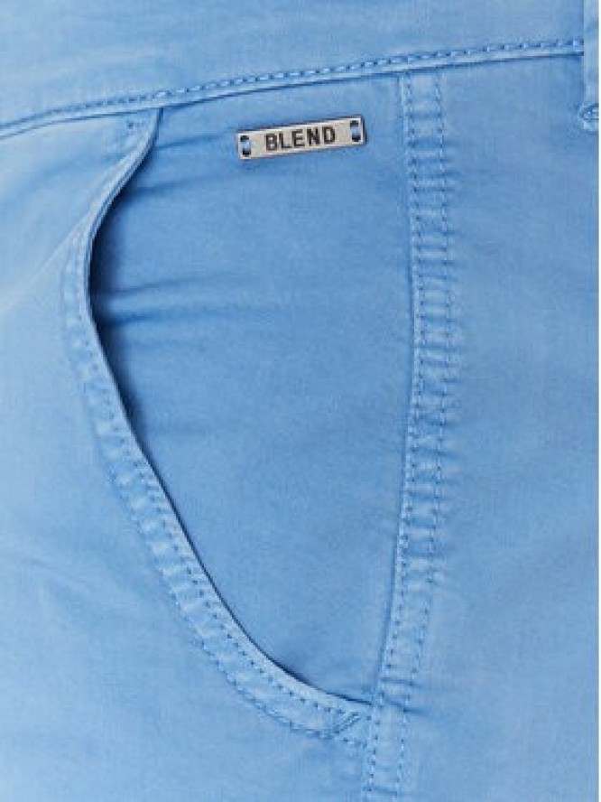 Blend Szorty materiałowe 20717939 Niebieski Regular Fit