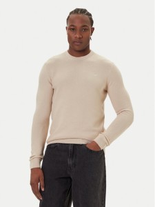 Mustang Sweter Elliot 1016844 Beżowy Regular Fit
