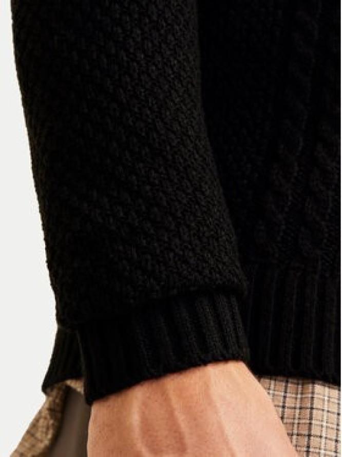 Jack & Jones Sweter Craig 12260826 Czarny Regular Fit
