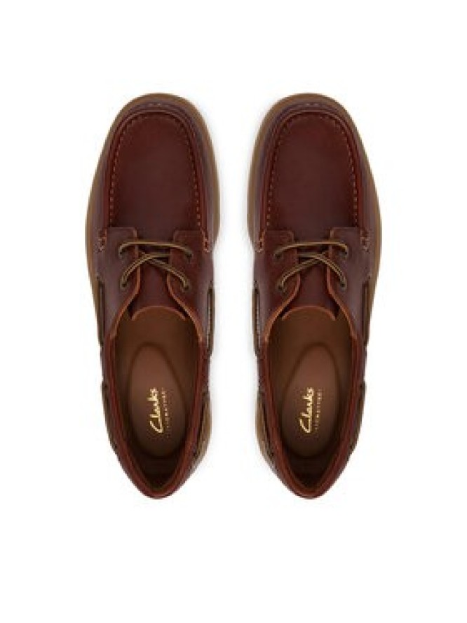 Clarks Loafersy Cleyhill Boat 26186176 Brązowy