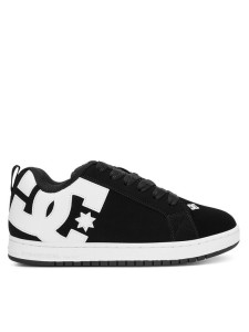 DC Shoes Sneakersy COURT GRAFFIK 300529-001 Czarny