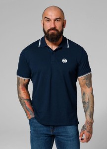 Koszulka męska Pitbull Polo Pique Stripes Regular