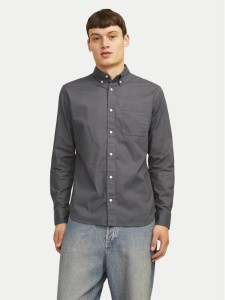 Jack & Jones Koszula Brook 12192150 Szary Slim Fit