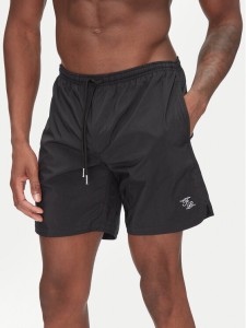 Filling Pieces Szorty kąpielowe Classic 9142220 Czarny Regular Fit