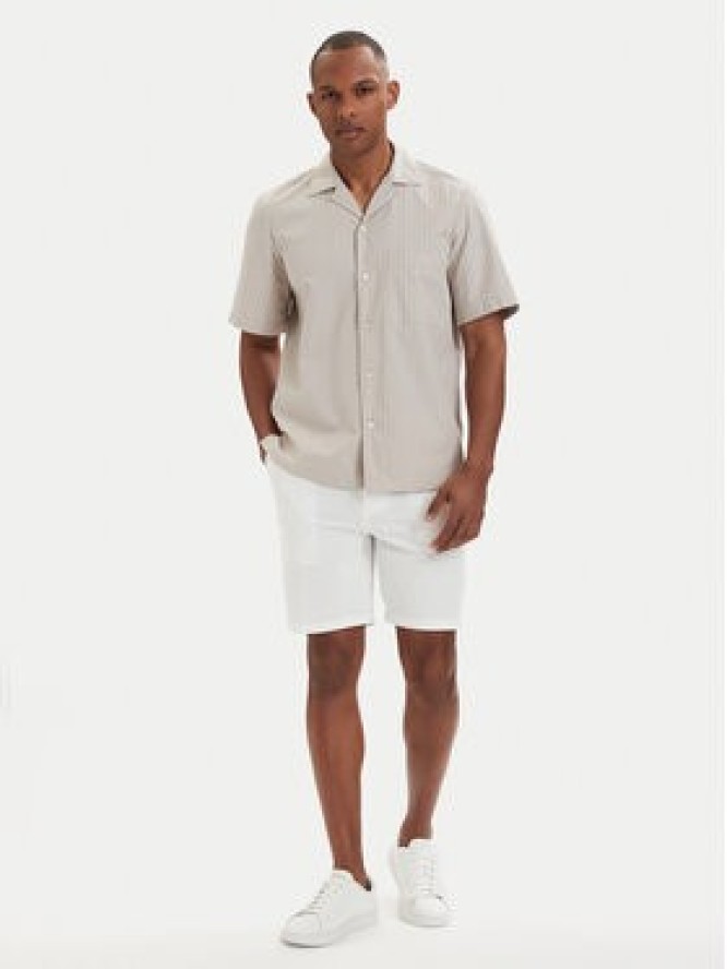 BOSS Koszula Rayer 50559321 Beżowy jasny Regular Fit