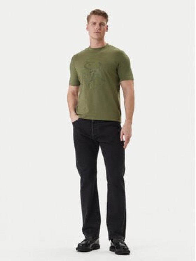 KARL LAGERFELD T-Shirt 755036 562221 Zielony Loose Fit