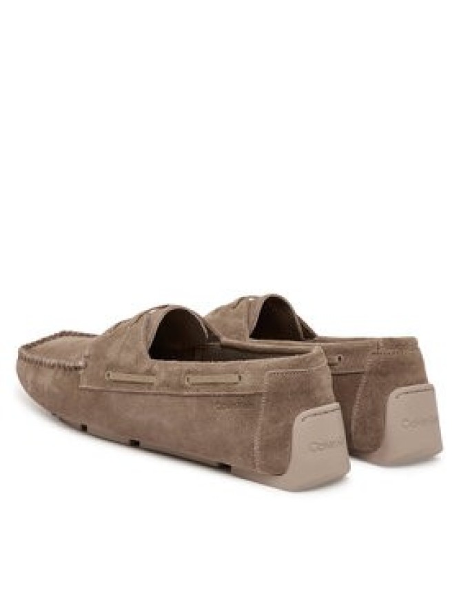 Calvin Klein Mokasyny Driver Boat Su HM0HM02084 Beżowy