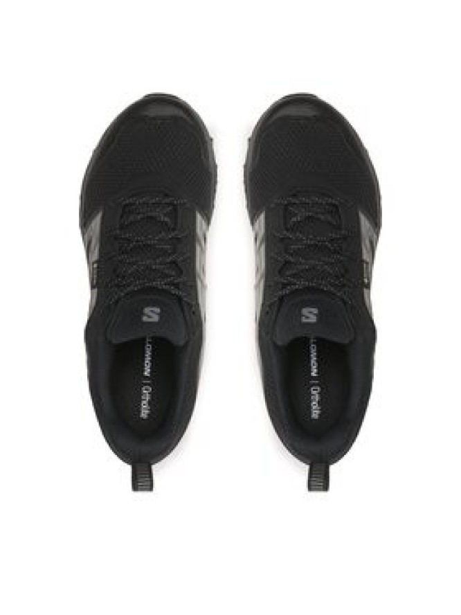 Salomon Sneakersy Wander Gore-Tex L47148400 Czarny