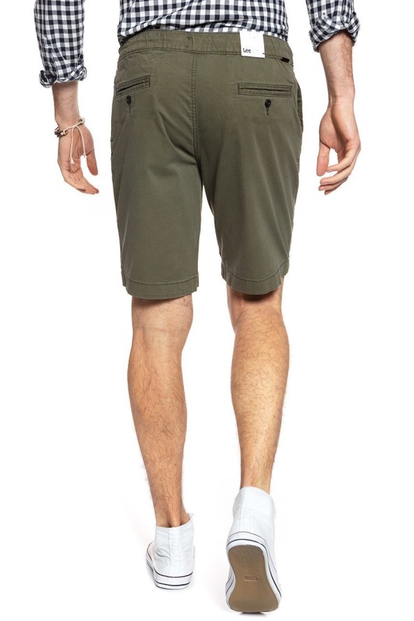 SPODENKI LEE DRAWSTRING SHORT IVY GREEN L73ULV06 112120802