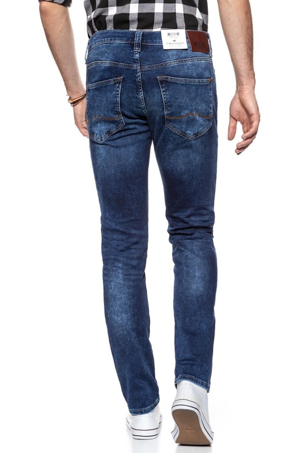 SPODNIE MĘSKIE MUSTANG Oregon Tapered K DENIM BLUE 1006064 5000 683
