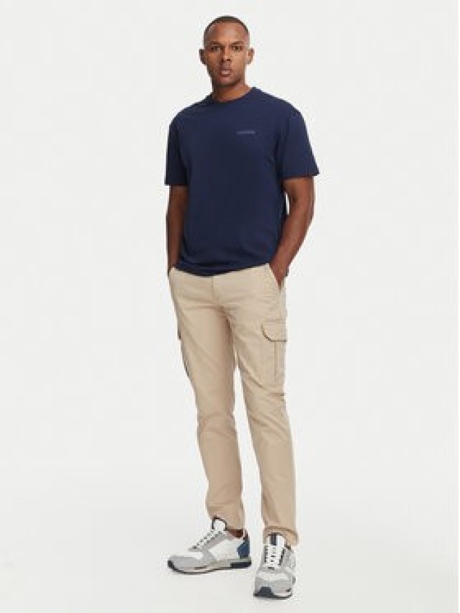 Napapijri T-Shirt Yourte NP0A8AU2 Granatowy Relaxed Fit