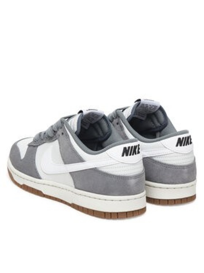 Nike Sneakersy Dunk Low Retro Se IB6399 001 Szary