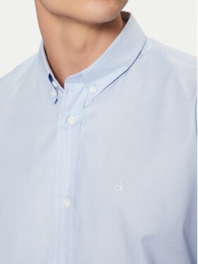 Calvin Klein Koszula K10K113614 Niebieski Regular Fit