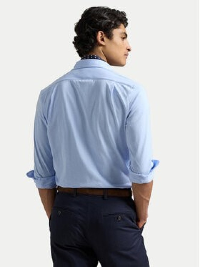 Polo Ralph Lauren Koszula 710899386016 Błękitny Slim Fit