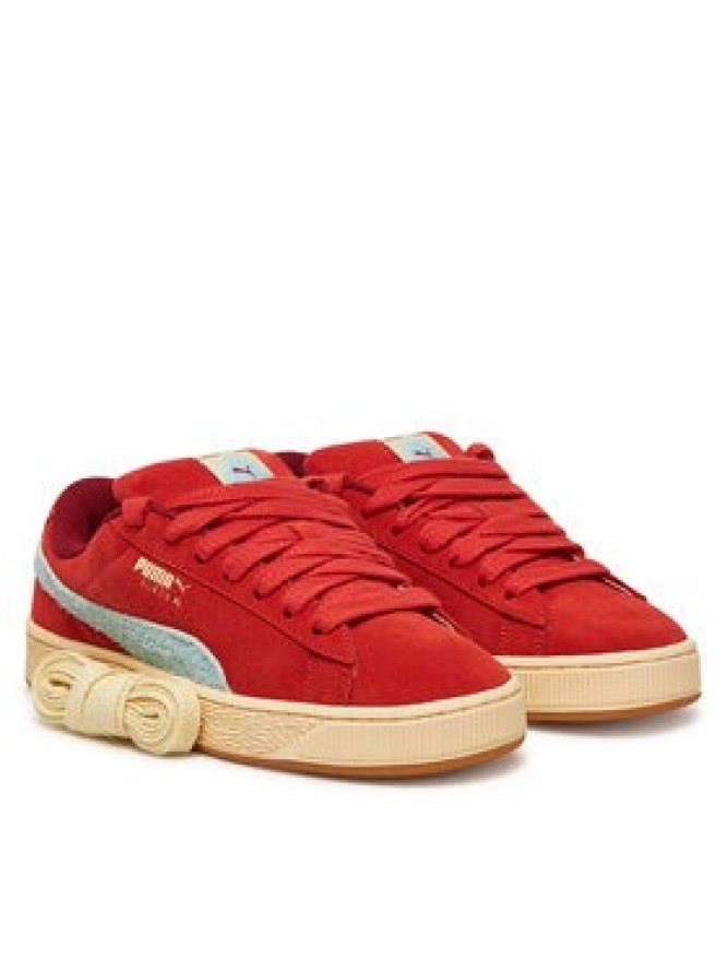 Puma Sneakersy Suede XL 402246 01 Czerwony