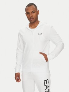 EA7 Emporio Armani Bluza 7M000568 AF13512 M0003 Biały Regular Fit