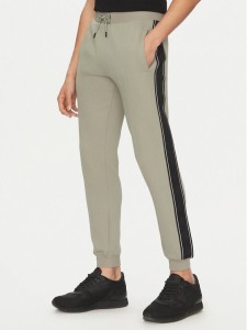Guess Spodnie dresowe Z2YB09 KB3P2 Zielony Regular Fit