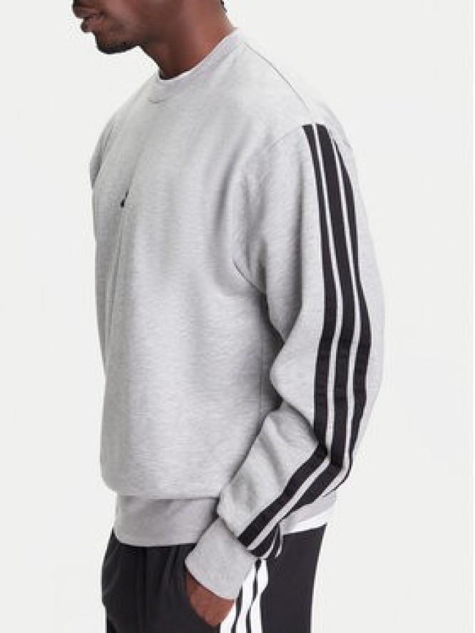adidas Bluza Essentials 3-Stripes JE6308 Szary Regular Fit