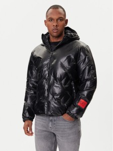 EA7 Emporio Armani Kurtka z imitacji skóry 7M001860 AF22699 UC001 Czarny Regular Fit