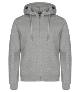 clique Miami Hoody Full Zip bluza z kapturem z bawełny i poliestru z recyklingu