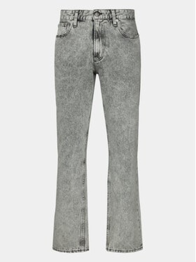 Calvin Klein Jeans Jeansy Authentic Straight J30J324563 Szary Straight Fit