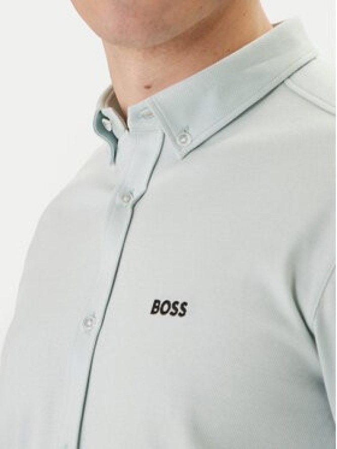 BOSS Koszula ST Motion 50555946 Turkusowy Regular Fit