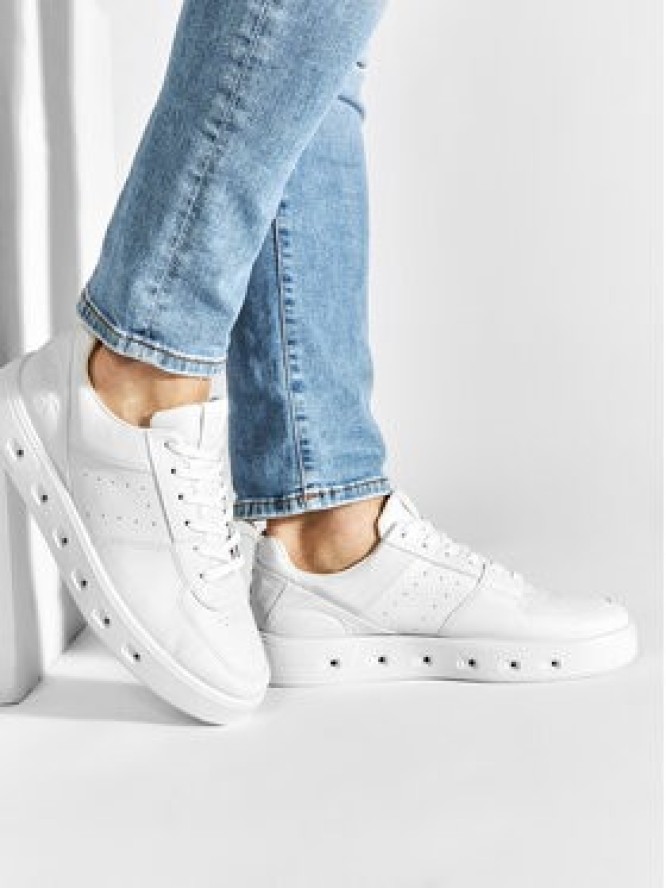 ECCO Sneakersy Street 720 M GORE-TEX 52081401007 Biały
